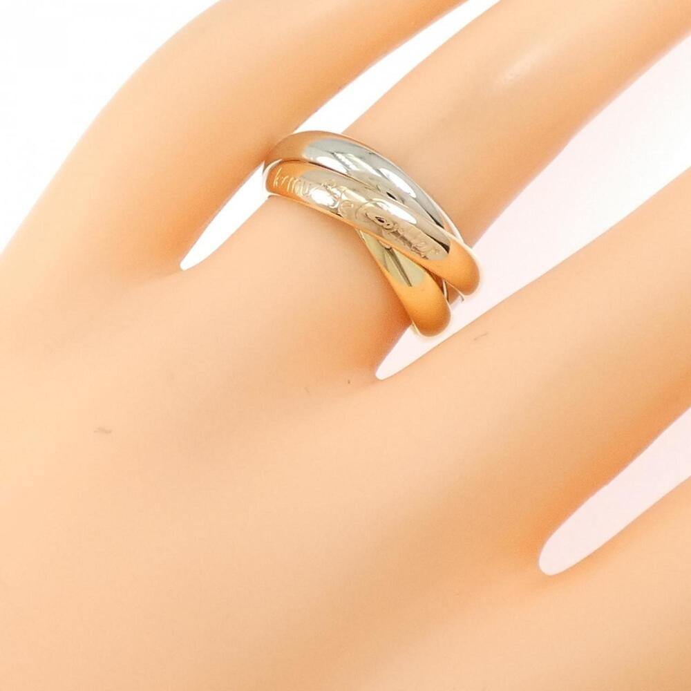 Cartier Authentic Gold Trinity Ring - image 4